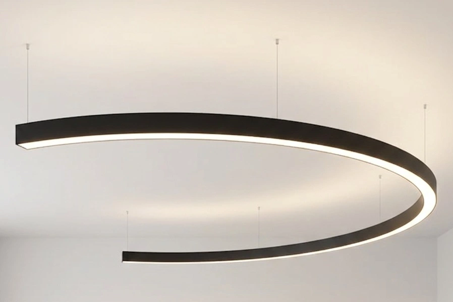 CURVE - Geschwungene LED Lichtlinie